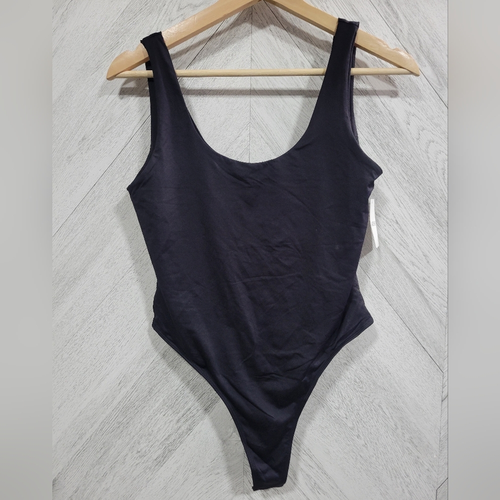Ardene Black Sleeveless Bodysuit, Medium